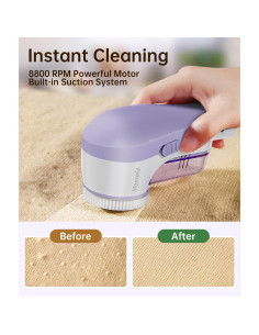 Raspador de Tela Yomeie BWG-507 Eléctrico Recargable 2