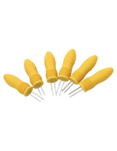 Soportes de Maíz Rocky Mountain Goods - Juego de 6 Piezas - Antideslizantes