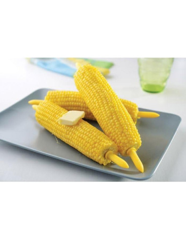 Soportes de Maíz Rocky Mountain Goods - Juego de 6 Piezas - Antideslizantes