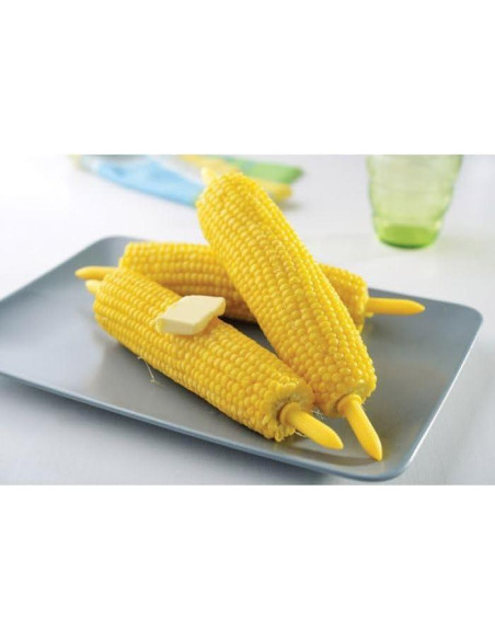 Soportes de Maíz Rocky Mountain Goods - Juego de 6 Piezas - Antideslizantes