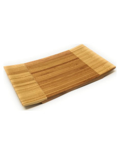 Plato de Servicio de Bambú Rectangular 26.9x17 cm - Hogar Asiático