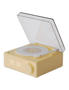 Altavoz Bluetooth KintiSun X11 Vintage Amarillo 5W