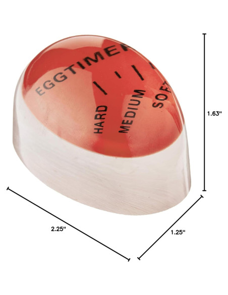 Temporizador de Huevos Fox Run, Multicolor, 5.72x4.14 cm