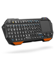 Teclado Bluetooth Fosmon QWERTY Compacto con Touchpad