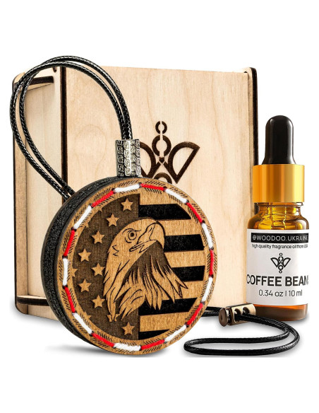 Ambientador de Auto WOODOO.UKRAINE Águila Café 10 ml