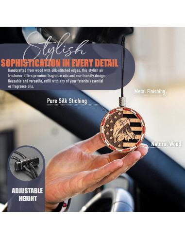 Ambientador de Auto WOODOO.UKRAINE Águila Café 10 ml