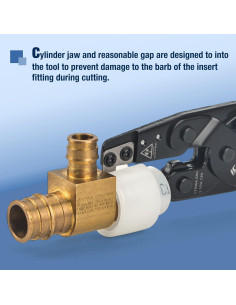Extractor de anillos de expansión PEX iCrimp 1/2 a 1 pulg 2