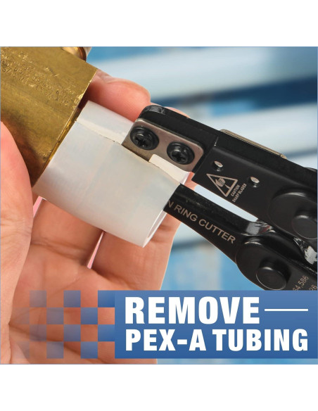 Extractor de anillos de expansión PEX iCrimp 1/2 a 1 pulg