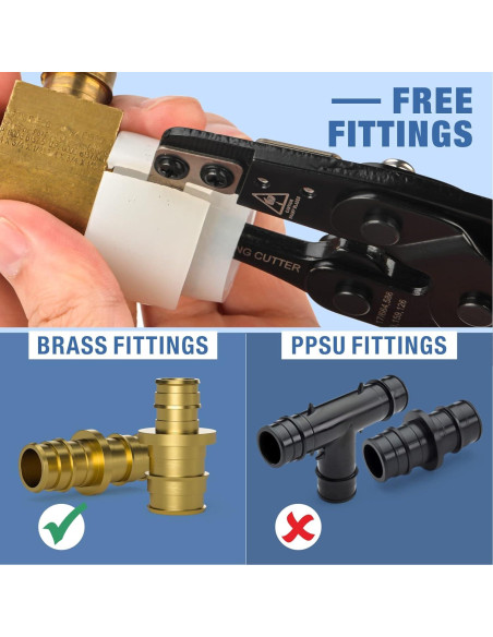 Extractor de anillos de expansión PEX iCrimp 1/2 a 1 pulg