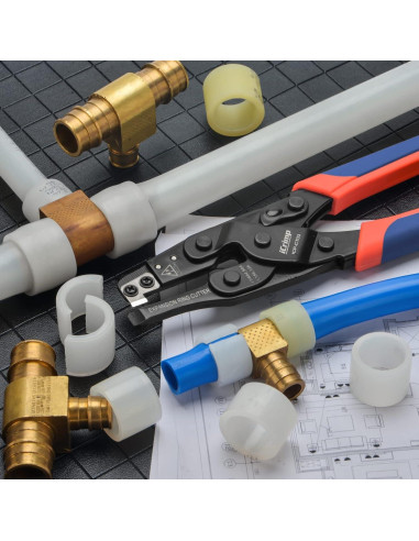 Extractor de anillos de expansión PEX iCrimp 1/2 a 1 pulg