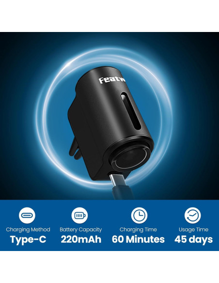 Ambientador de coche Featwell AROMA_DIFFUSER negro recargable Ambientador de coche Featwell AROMA_DIFFUSER negro recargable