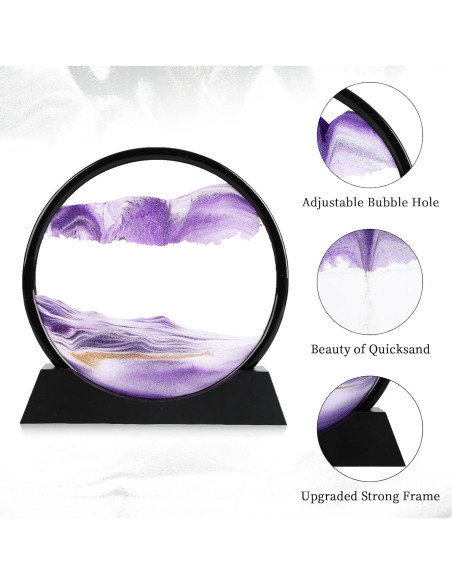 Imagen de Arena en Movimiento AXELIP 30,48 cm Púrpura