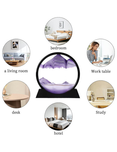 Imagen de Arena en Movimiento AXELIP 30,48 cm Púrpura