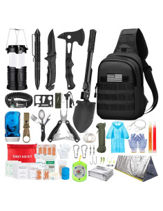 Kit de Supervivencia Taiker 151 Piezas Primeros Auxilios