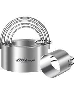 Cortador de Galletas ALLTOP 5 Piezas Acero Inoxidable 2