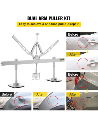 Kit de Barra de Palanca Bestauto 750mm para Abolladuras