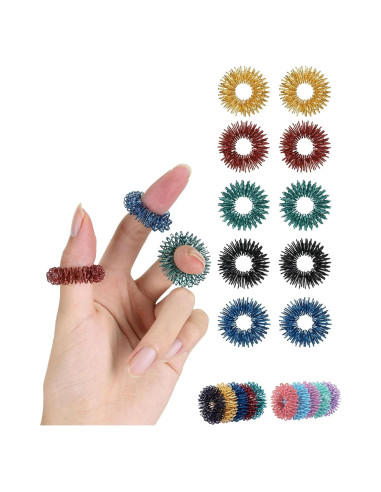 Anillos Sensoriales Espinosos Mr. Pen - Paquete de 10