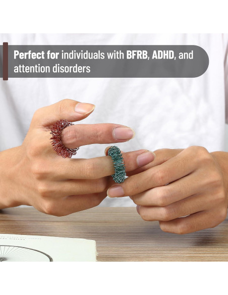 Anillos Sensoriales Espinosos Mr. Pen - Paquete de 10