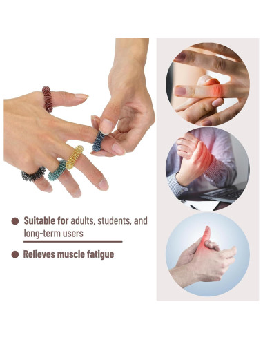 Anillos Sensoriales Espinosos Mr. Pen - Paquete de 10