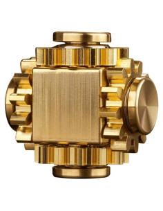 Spinner Antiestrés de Bronce PAPUKA Engranajes Enlace