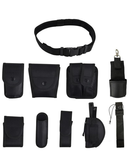 Cinturón Táctico Multifuncional Ltvystore 80-140 cm Negro