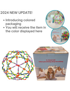 Bola Expandible 4E's Novelty, Esfera Sensorial Multicolor 2