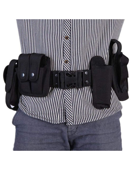 Cinturón Táctico Multifuncional Ltvystore 80-140 cm Negro