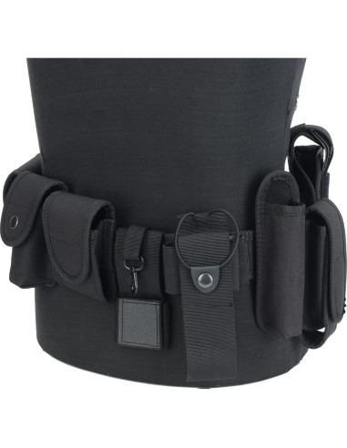 Cinturón Táctico Multifuncional Ltvystore 80-140 cm Negro