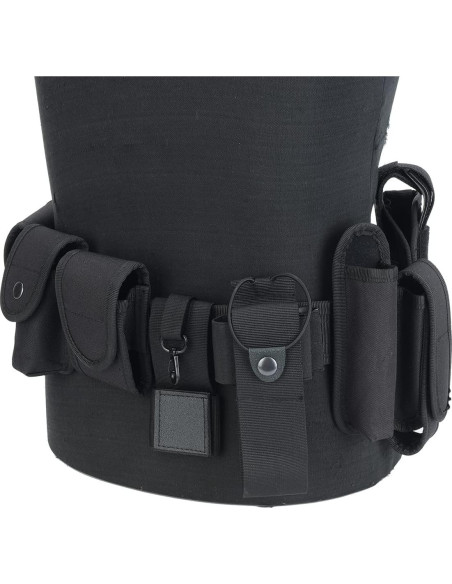 Cinturón Táctico Multifuncional Ltvystore 80-140 cm Negro