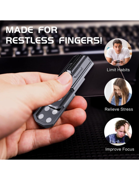 Deslizador Fidget INNPLUS Verde Claro Alivio Estrés