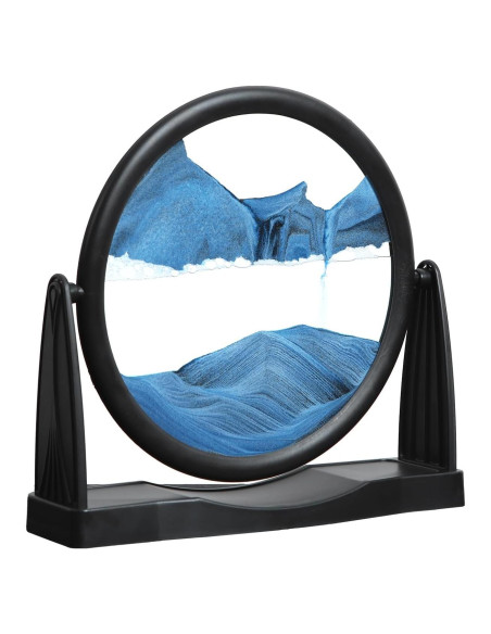 Arte de Arena en Movimiento MXYATCJ 20 cm Azul Decoración
