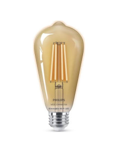 Bombilla LED Inteligente WiZ ST19 40W Ámbar - Paquete de 4
