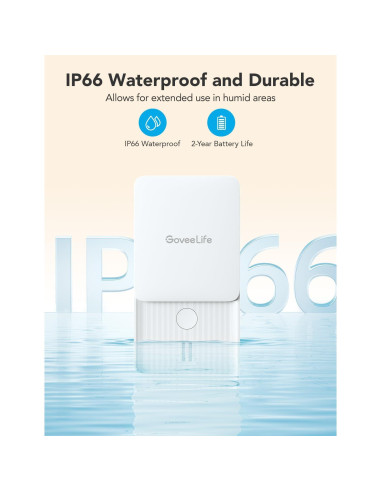 Detectores de Fugas de Agua GoveeLife 3 Paquete 100dB