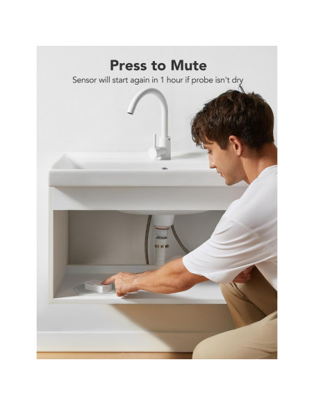 Detectores de Fugas de Agua GoveeLife 3 Paquete 100dB