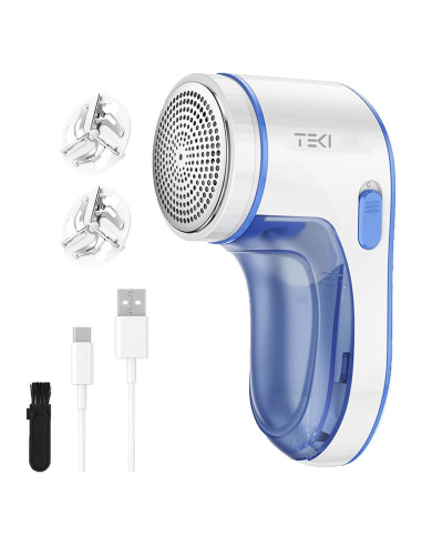 Raspador de Pelusa TEKI Recargable con 2 Cuchillas
