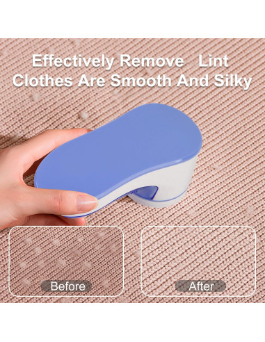 Raspador de Pelusa TEKI Recargable con 2 Cuchillas