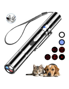 Puntero láser para gatos Yiwu 9127 con 3 modos y USB