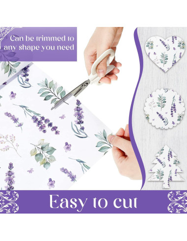 Forros Aromatizados para Cajones Geelin 24 Hojas Lavanda