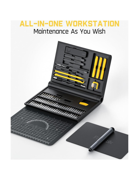 Fanttik E1 NEX Estación de Trabajo Kit Destornillador 64 Puntas