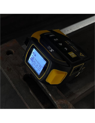 Medidor de cinta láser 4 en 1 SUNHAIXIA 40m + 5m AutoLock