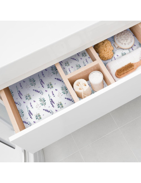 Forros Aromatizados para Cajones Geelin 24 Hojas Lavanda