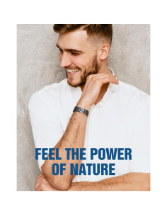 Pulsera Magnética Jecanori de Titanio para Hombre - Gris 2