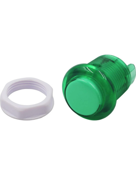 Botón LED SJ@JX 28mm Atornillable para Arcade Multicolor