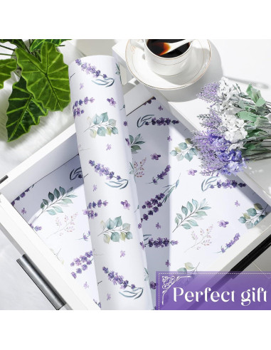 Forros Aromatizados para Cajones Geelin 24 Hojas Lavanda