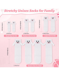 Calcetines Magnéticos COZYMATE Familiares 3 Pares 2