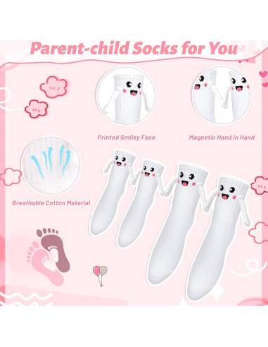 Calcetines Magnéticos COZYMATE Familiares 3 Pares