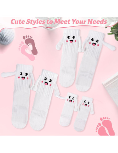 Calcetines Magnéticos COZYMATE Familiares 3 Pares