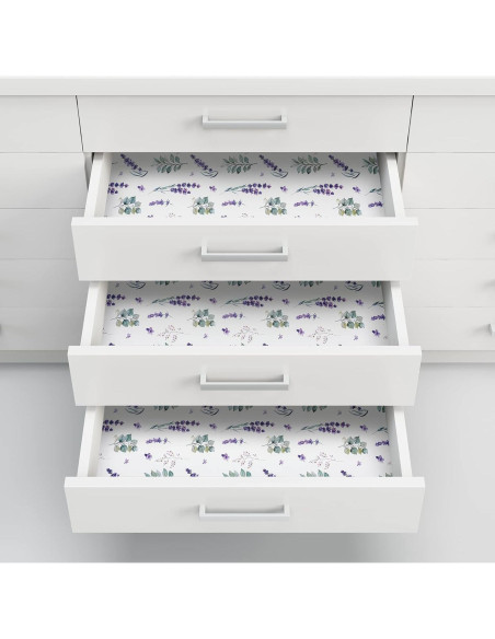 Forros Aromatizados para Cajones Geelin 24 Hojas Lavanda