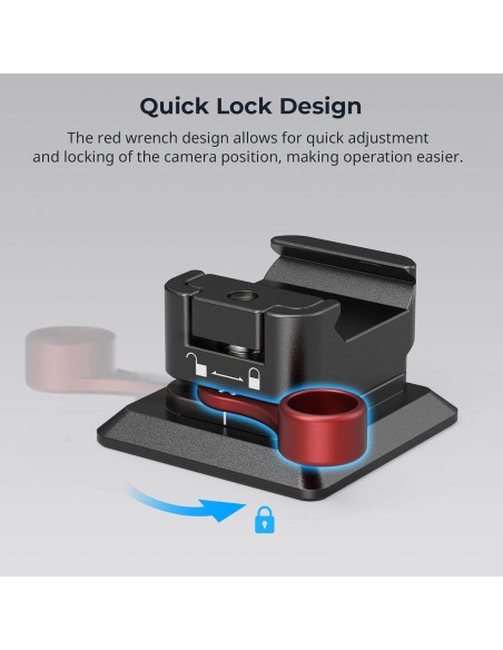 Abrazadera NATO PequeñoRig MD4857 Placa Arca-Swiss Ligera
