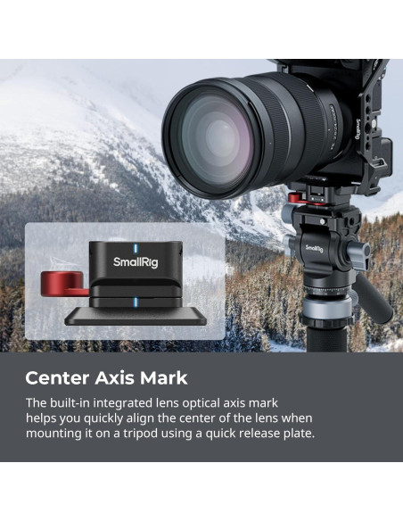 Abrazadera NATO PequeñoRig MD4857 Placa Arca-Swiss Ligera